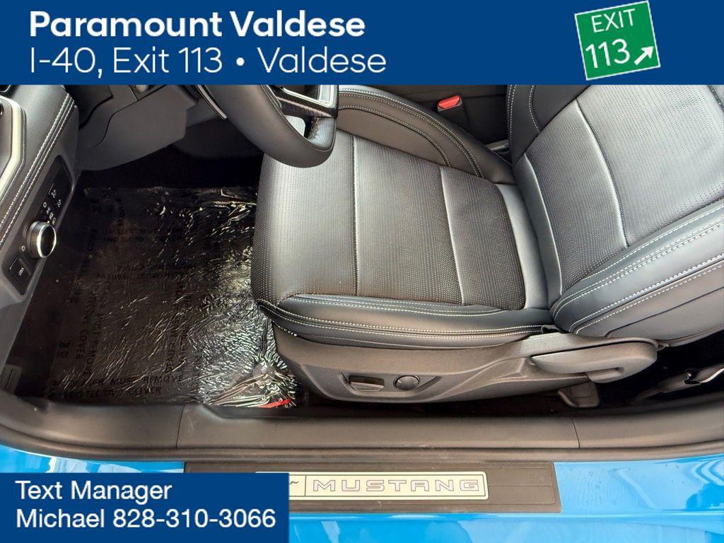 new 2025 Ford Mustang car, priced at $55,515