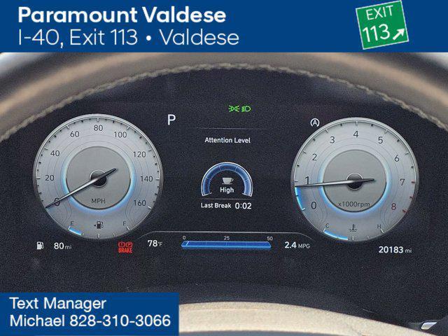 used 2023 Hyundai Santa Fe car, priced at $29,348