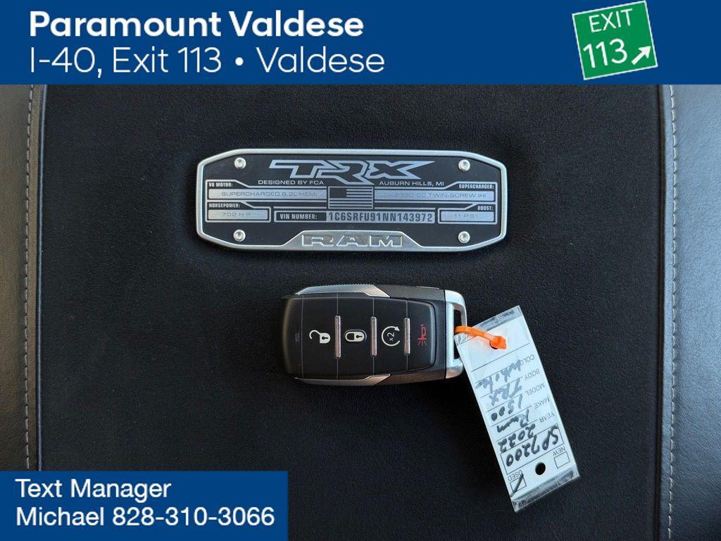 used 2022 Ram 1500 car, priced at $68,975