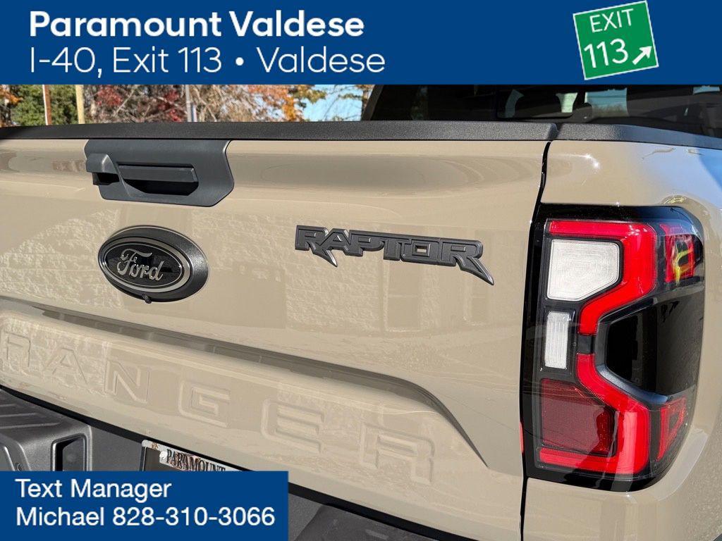 new 2025 Ford Ranger car, priced at $59,855