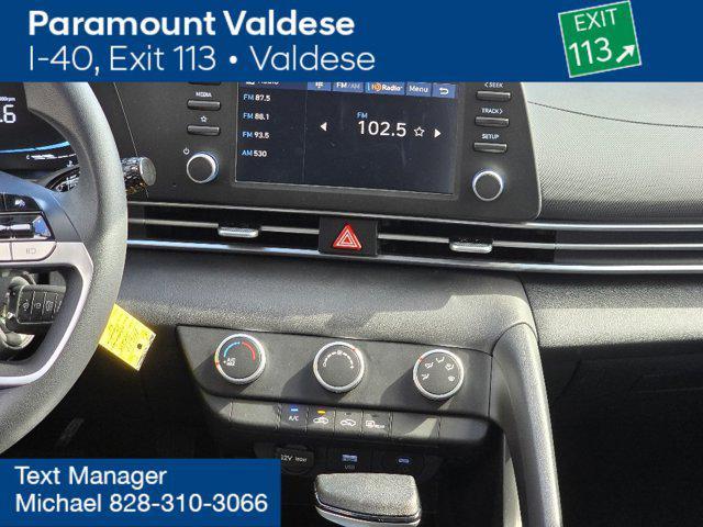 new 2025 Hyundai Elantra car, priced at $23,755