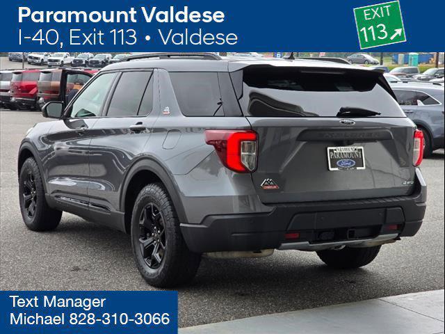 used 2022 Ford Explorer car, priced at $35,700