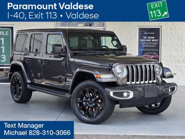 used 2021 Jeep Wrangler Unlimited 4xe car, priced at $33,485