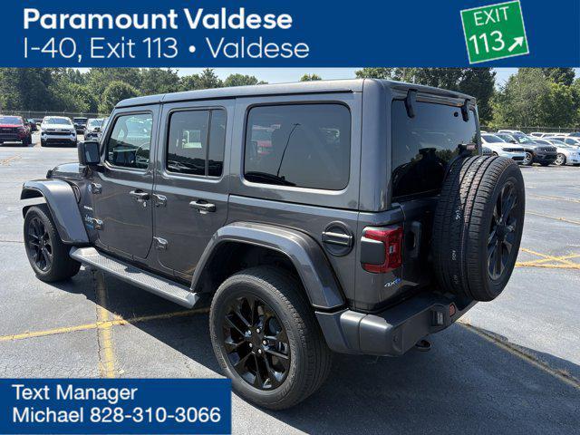 used 2021 Jeep Wrangler Unlimited 4xe car, priced at $33,485