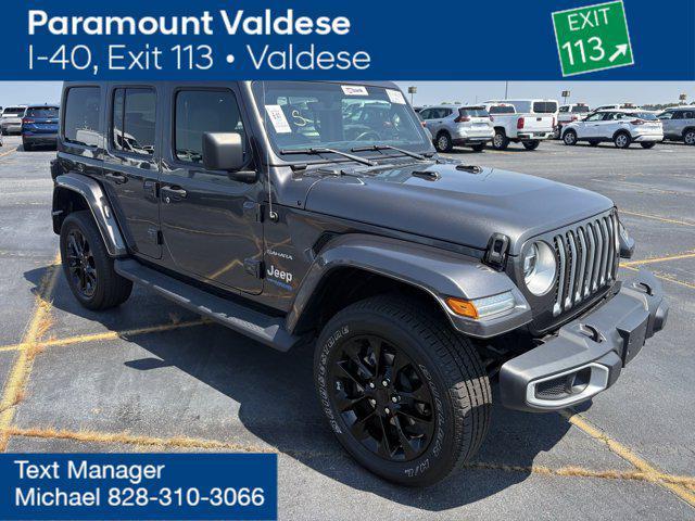 used 2021 Jeep Wrangler Unlimited 4xe car, priced at $33,485
