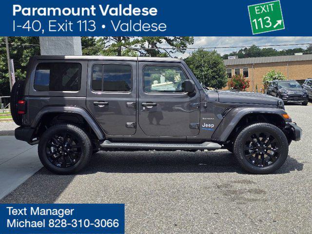 used 2021 Jeep Wrangler Unlimited 4xe car, priced at $33,485