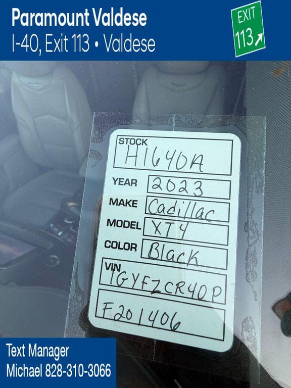 used 2023 Cadillac XT4 car, priced at $25,325