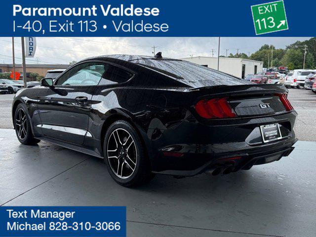 used 2022 Ford Mustang car, priced at $39,589