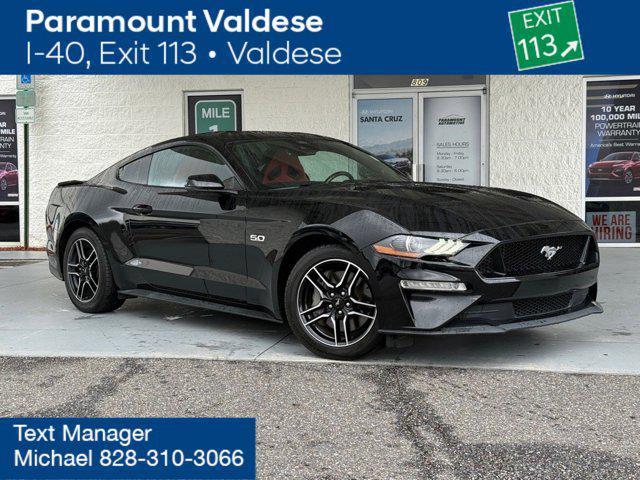 used 2022 Ford Mustang car, priced at $39,589