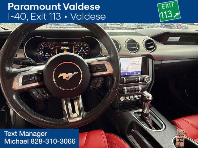 used 2022 Ford Mustang car, priced at $39,589