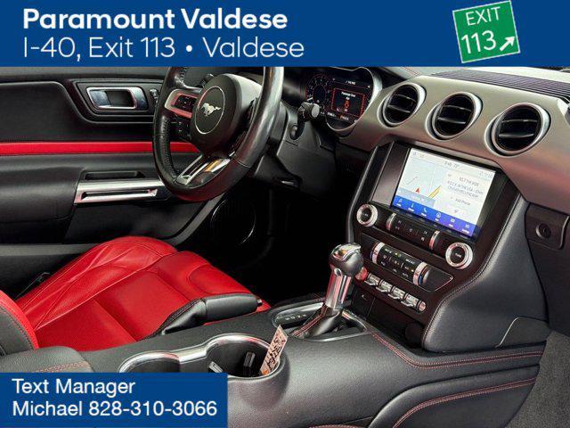 used 2022 Ford Mustang car, priced at $39,589
