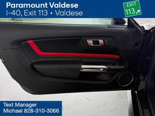 used 2022 Ford Mustang car, priced at $39,589