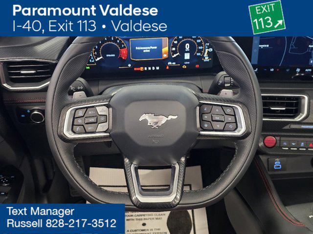 new 2025 Ford Mustang car, priced at $68,655