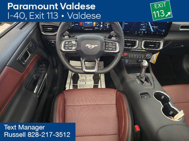 new 2025 Ford Mustang car, priced at $68,655