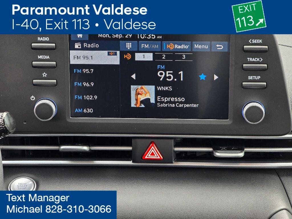 new 2025 Hyundai ELANTRA HEV car, priced at $24,755