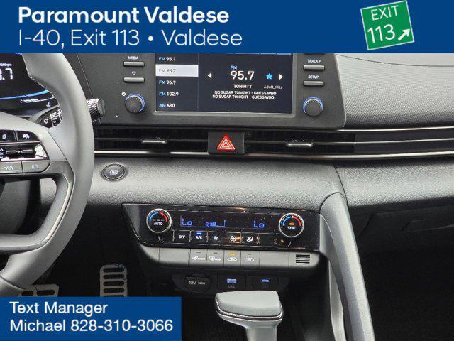 new 2025 Hyundai Elantra car, priced at $25,135