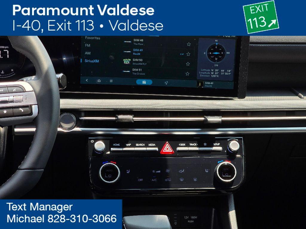 new 2025 Hyundai Tucson car, priced at $34,025