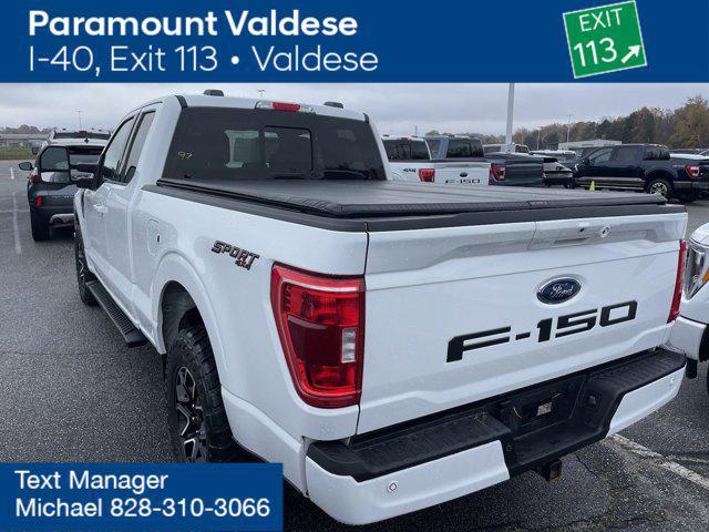 used 2021 Ford F-150 car, priced at $37,500