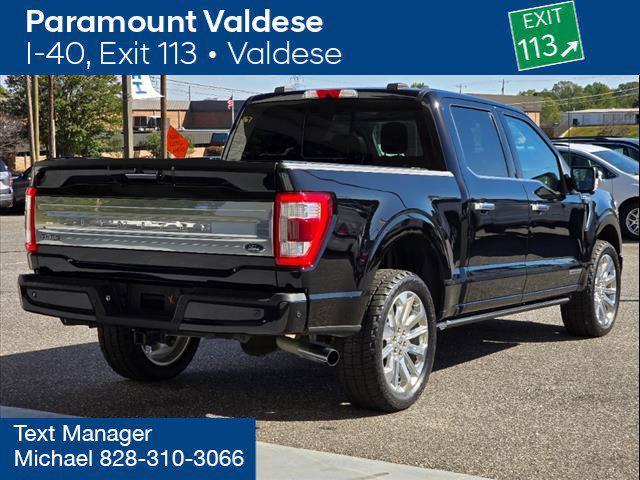 used 2021 Ford F-150 car, priced at $55,000