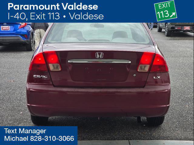 used 2002 Honda Civic car, priced at $9,000