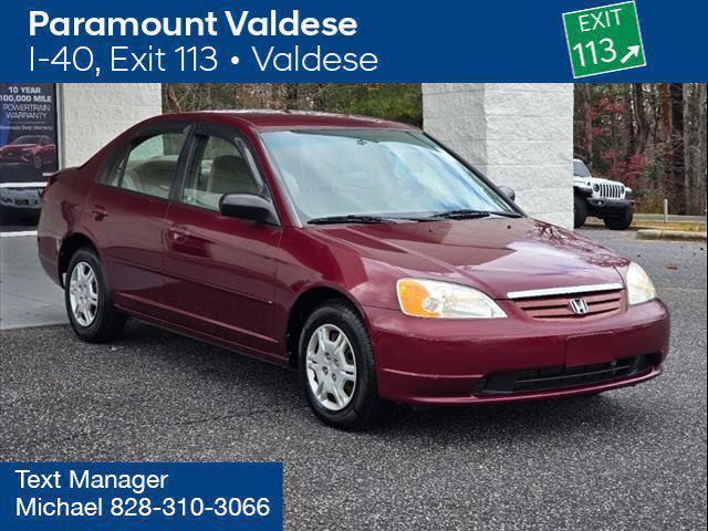 used 2002 Honda Civic car, priced at $9,000