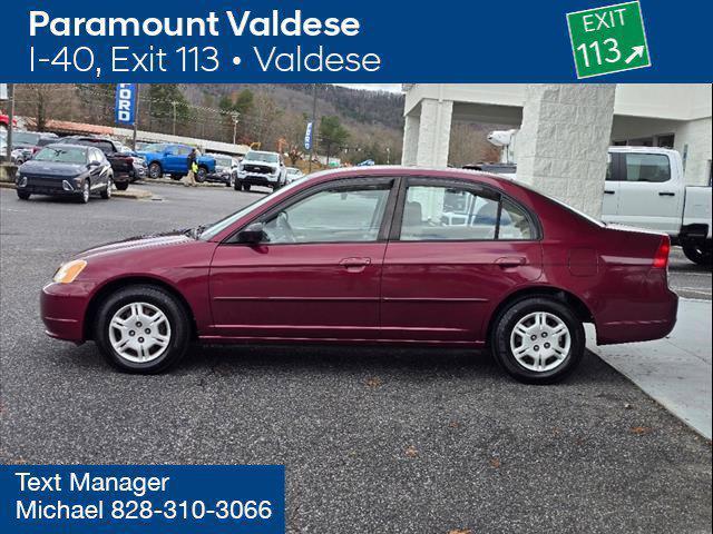 used 2002 Honda Civic car, priced at $9,000