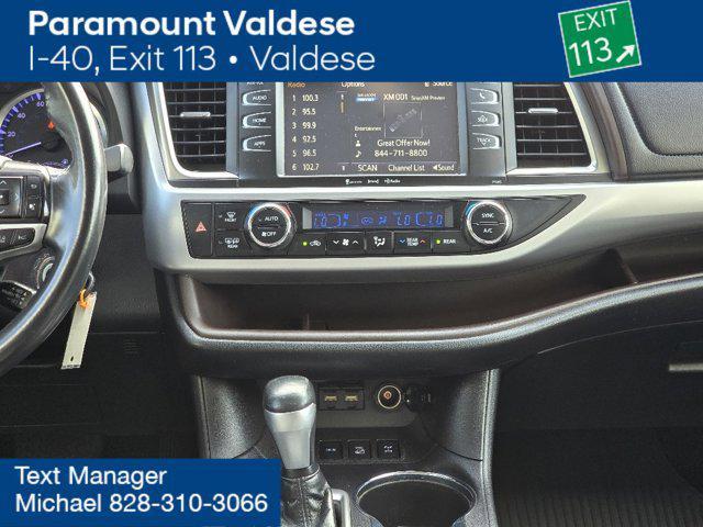 used 2019 Toyota Highlander car