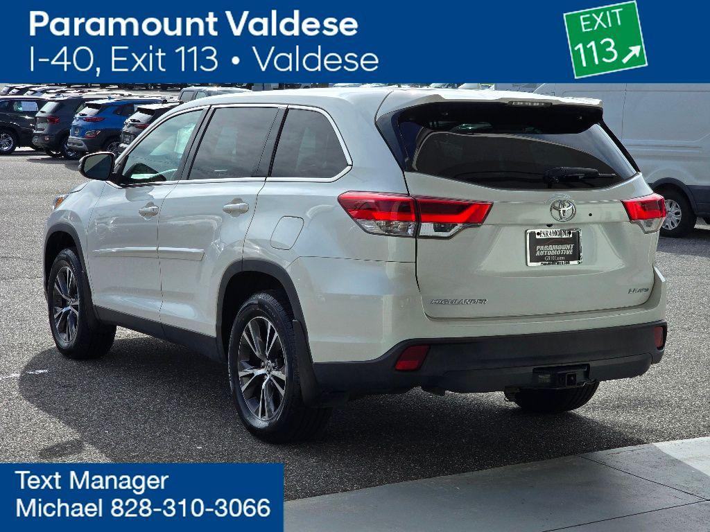 used 2019 Toyota Highlander car, priced at $17,585