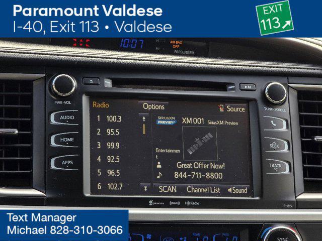 used 2019 Toyota Highlander car