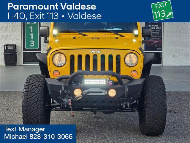 used 2015 Jeep Wrangler Unlimited car, priced at $20,750