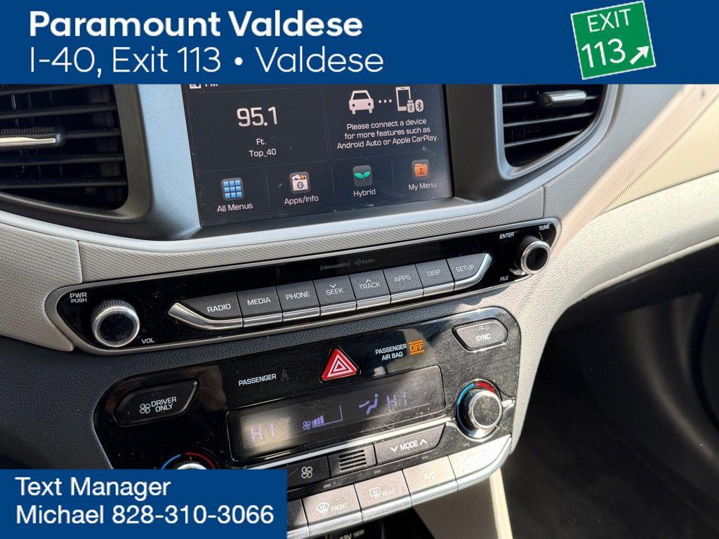 used 2019 Hyundai Ioniq Hybrid car, priced at $13,790