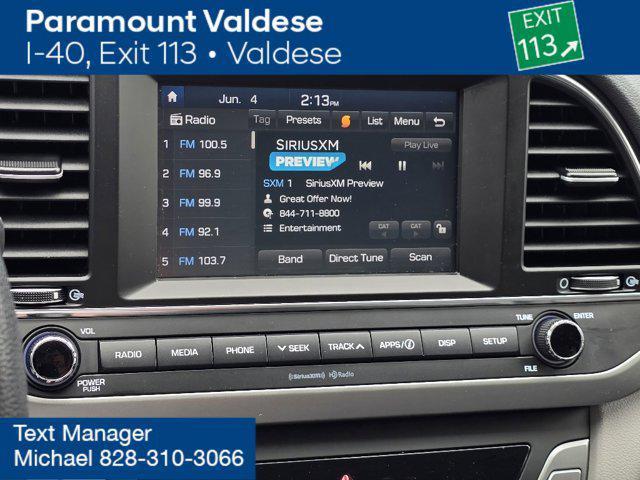 used 2017 Hyundai Elantra car, priced at $8,998