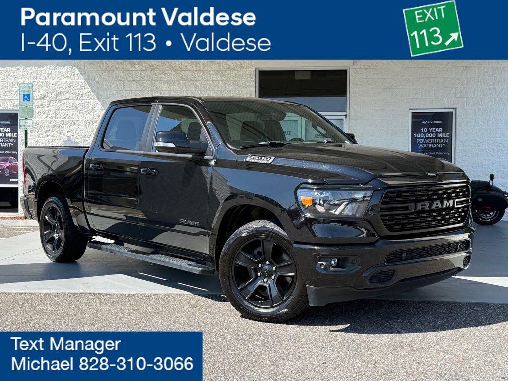 used 2022 Ram 1500 car, priced at $31,590