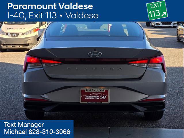 used 2021 Hyundai Elantra car, priced at $19,500