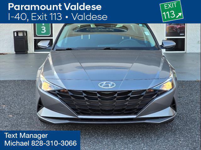 used 2021 Hyundai Elantra car, priced at $19,500