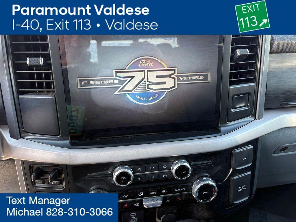 used 2023 Ford F-150 car, priced at $38,500