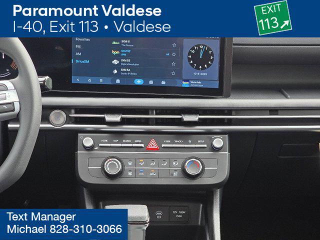 new 2026 Hyundai Tucson car, priced at $31,905