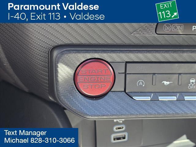 used 2025 Ford Mustang car, priced at $28,998