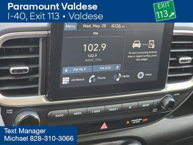 new 2025 Hyundai Venue car, priced at $22,230