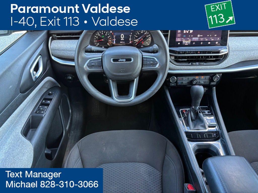 used 2023 Jeep Compass car, priced at $19,000