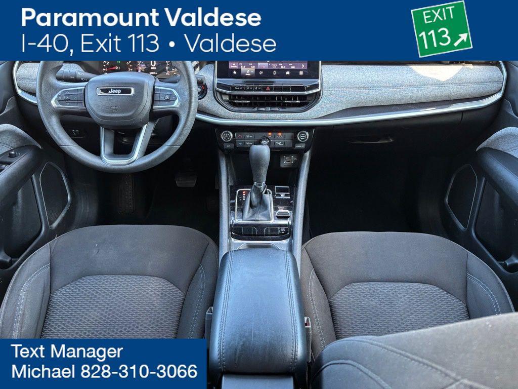 used 2023 Jeep Compass car, priced at $19,000