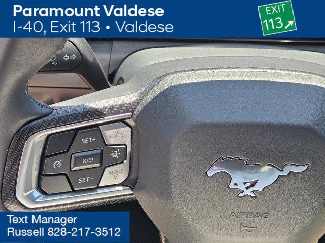 new 2025 Ford Mustang car, priced at $45,455