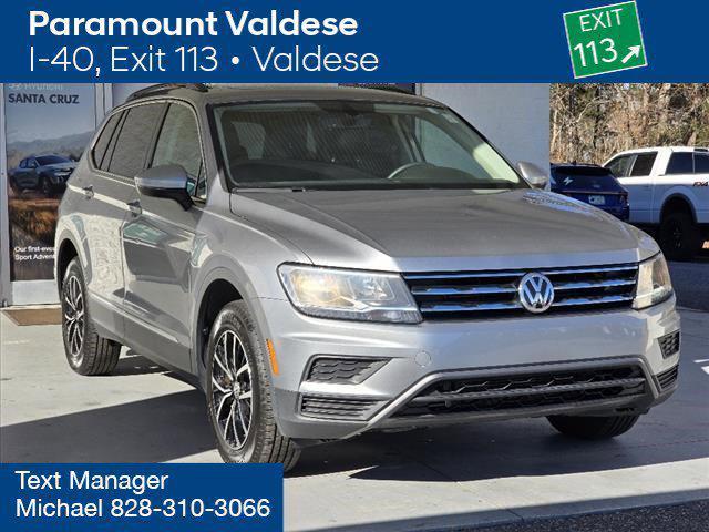 used 2021 Volkswagen Tiguan car, priced at $17,500