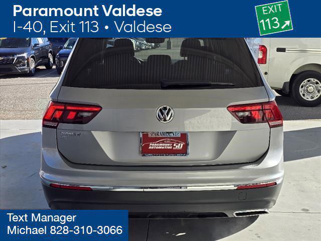 used 2021 Volkswagen Tiguan car, priced at $17,500