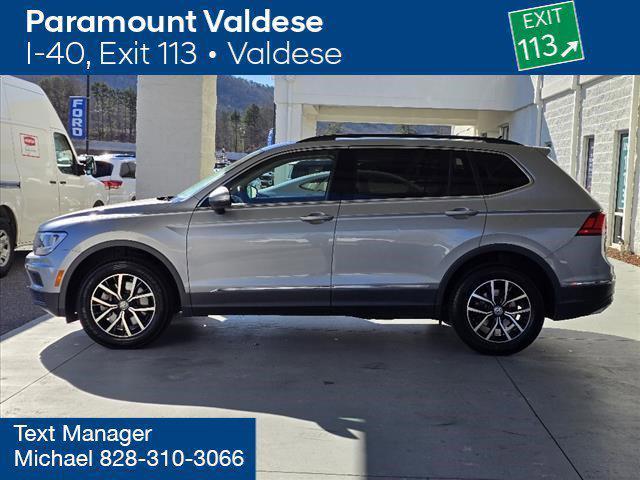 used 2021 Volkswagen Tiguan car, priced at $17,500