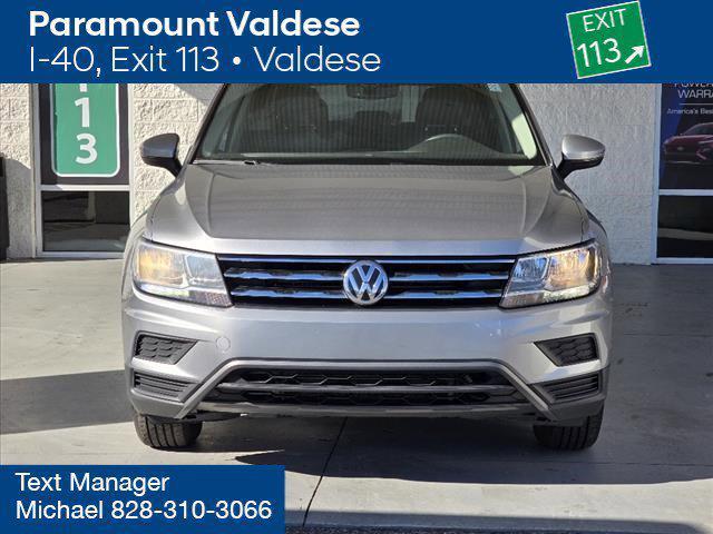 used 2021 Volkswagen Tiguan car, priced at $17,500