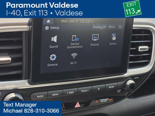 new 2025 Hyundai Venue car, priced at $22,230