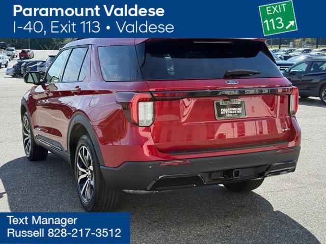 new 2025 Ford Explorer car, priced at $48,370