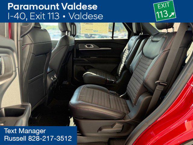 new 2025 Ford Explorer car, priced at $48,370