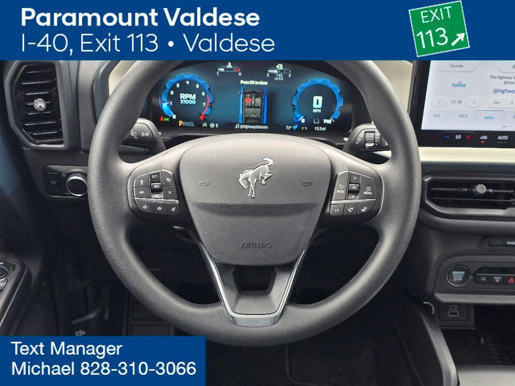 new 2025 Ford Bronco Sport car, priced at $31,990